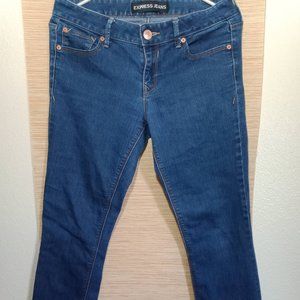 Express ankle skinny jeans